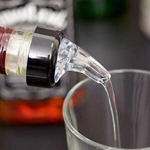 1 oz. Clear Spout Red Tail Portion Control Pourer 02