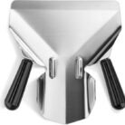 9 Inch Stainless Steel French Fry Scoop Dual Handle Server