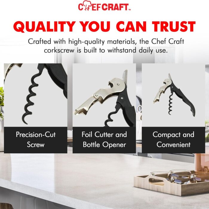 All in One Waiter Corkscrew and Bottle Opener 02