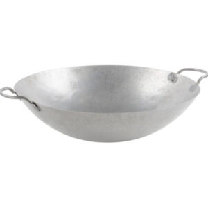 Cantonese Wok 18" Steel Hand Hammered
