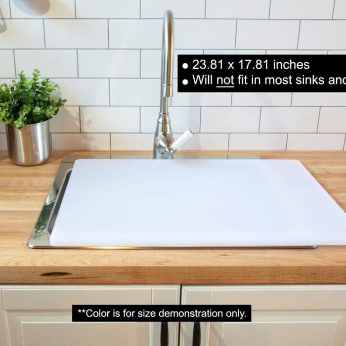 Cutting Board 24 x 18 x White Polyethylene 02 Cutting Board 24 x 18 x White Polyethylene 02