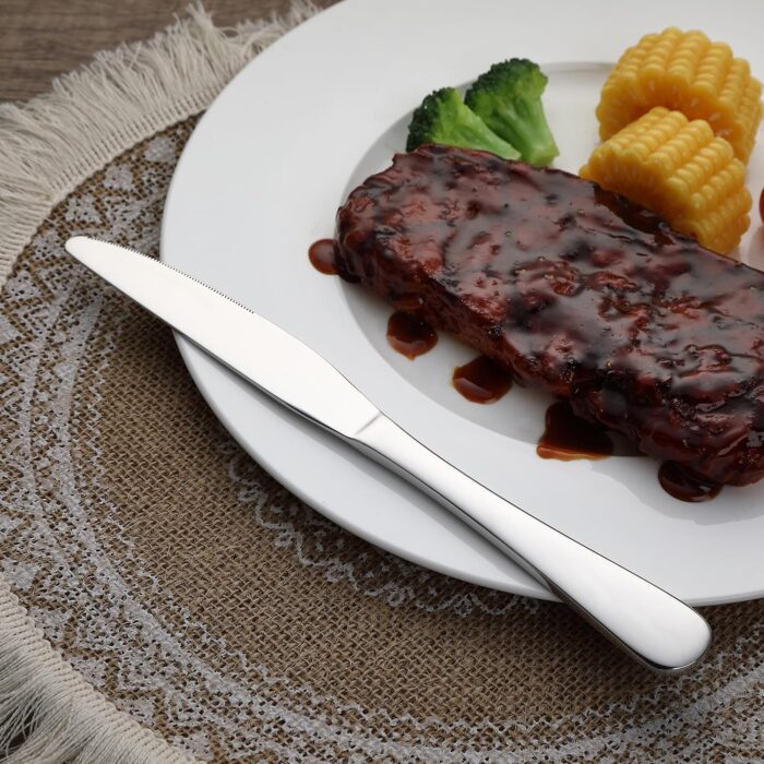 Dinner Knife Silver 02