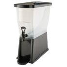 Juice Dispenser 8 Liter Black Slim Beverage