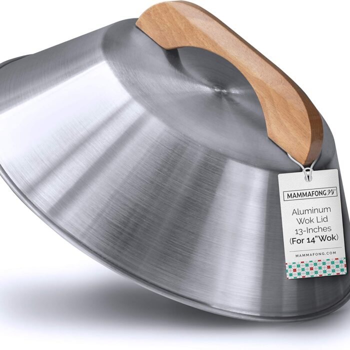 MammaFong Aluminum Wok Cover 14in
