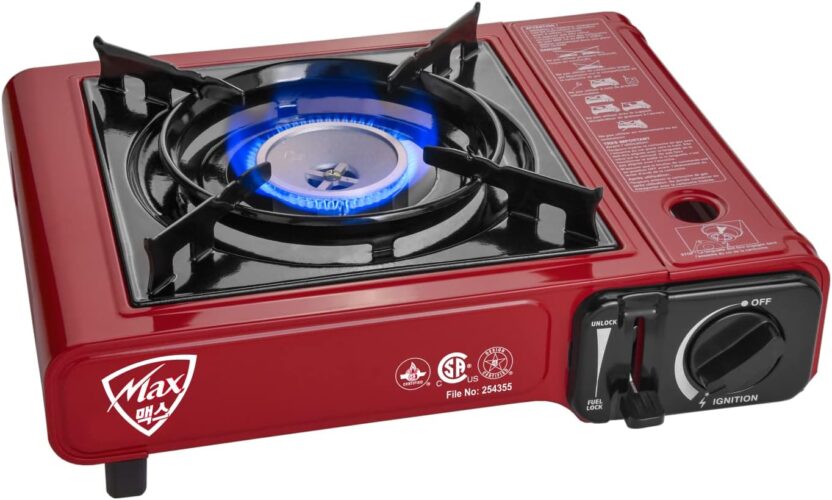 Portable Butane Stove 1-Burner High Performance – 8,000 BTU Portable Butane Stove 1-Burner High Performance – 8,000 BTU