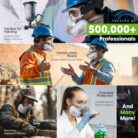 Reusable Respirator Gas Mask 02