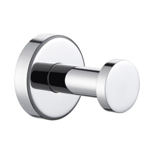 Single Robe/ Towel  Hook -Polished Chrome