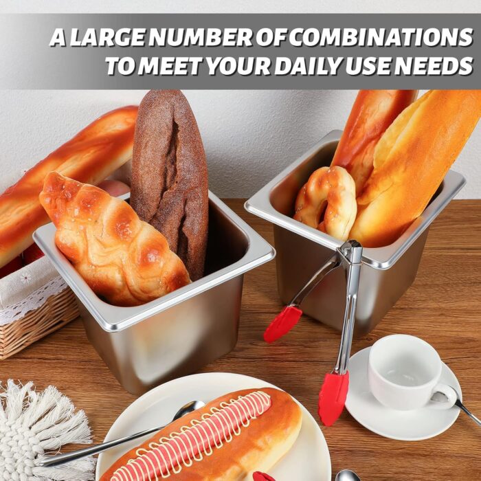 Steam Table Pan 1sixth Size 6″ Deep 24 Gauge Anti-Jam Stainless 02 Steam Table Pan 1sixth Size 6″ Deep 24 Gauge Anti-Jam Stainless 02