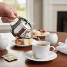 Teapot 10oz Stainless Steel Gooseneck 02