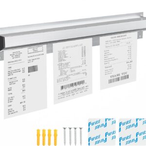 Ticket Holder 24" x 2 1/2" Aluminum Wall Mounted