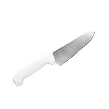 Chef Knife 8" with White Handle