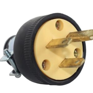 3 Pin Male Plug H/Duty