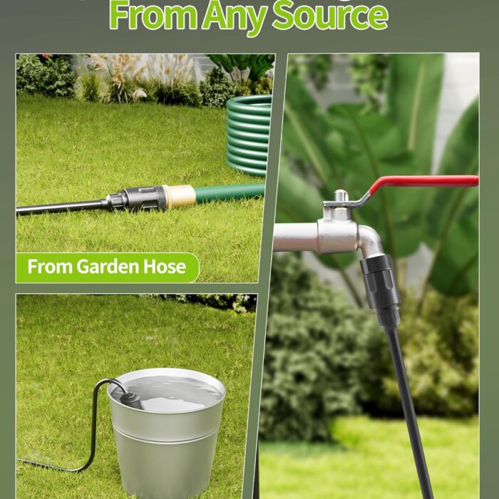 Cordless Pressure Washer Battery Powered; 990PSI Cordless Power Washer with 6-in-1 Nozzle 03