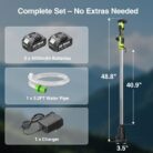 Cordless Stick Water Transfer Pump with 2x4000mAh 21V Batteries_02