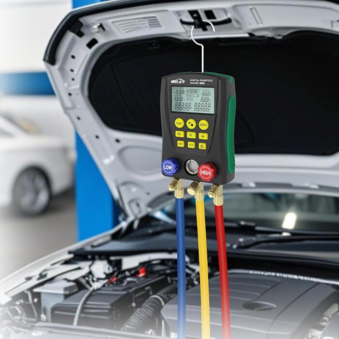 Digital Manifold HVAC Gauge Set 93 Refrigerants 02 Digital Manifold HVAC Gauge Set 93 Refrigerants 02