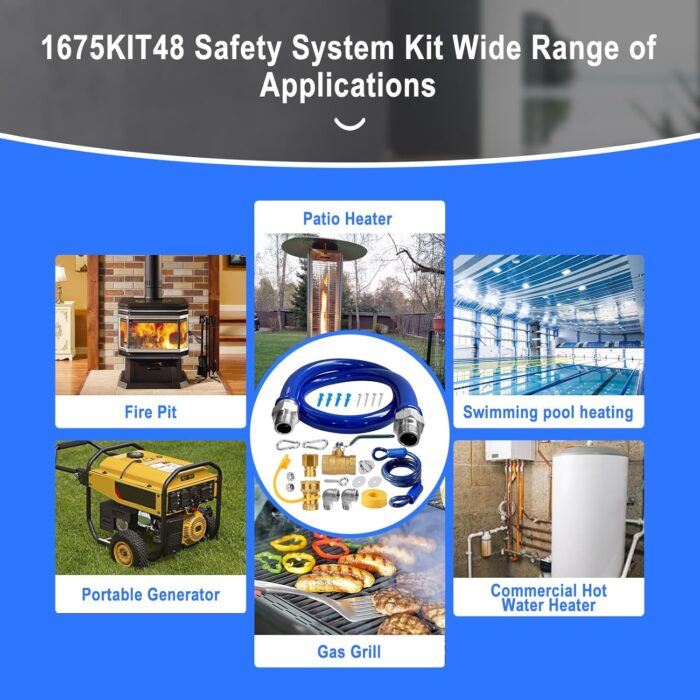 Gas Hose Connector Kit 48_02