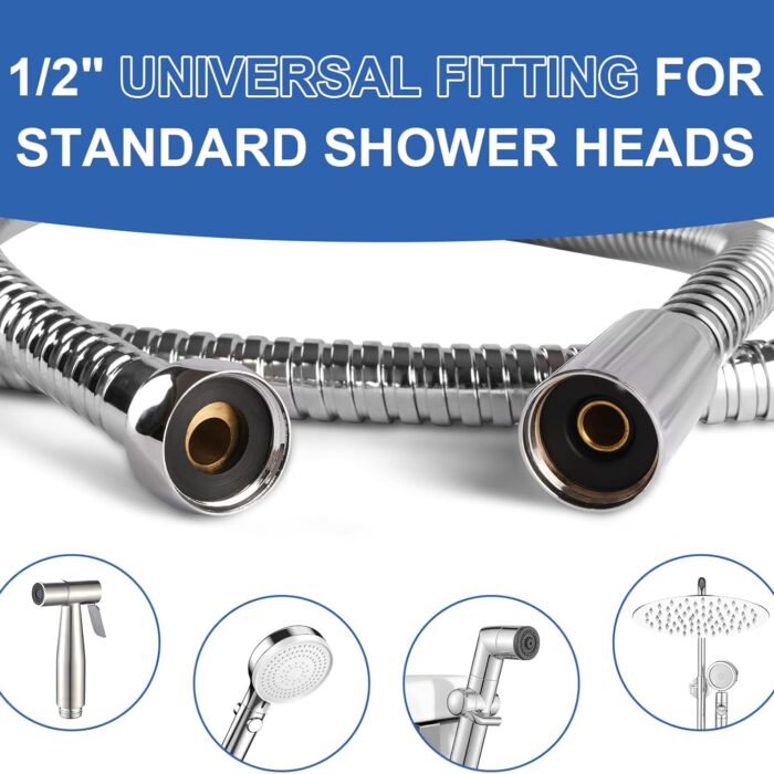 Shower Hose- for Handheld Shower 79 inches 02 Shower Hose- for Handheld Shower 79 inches 02