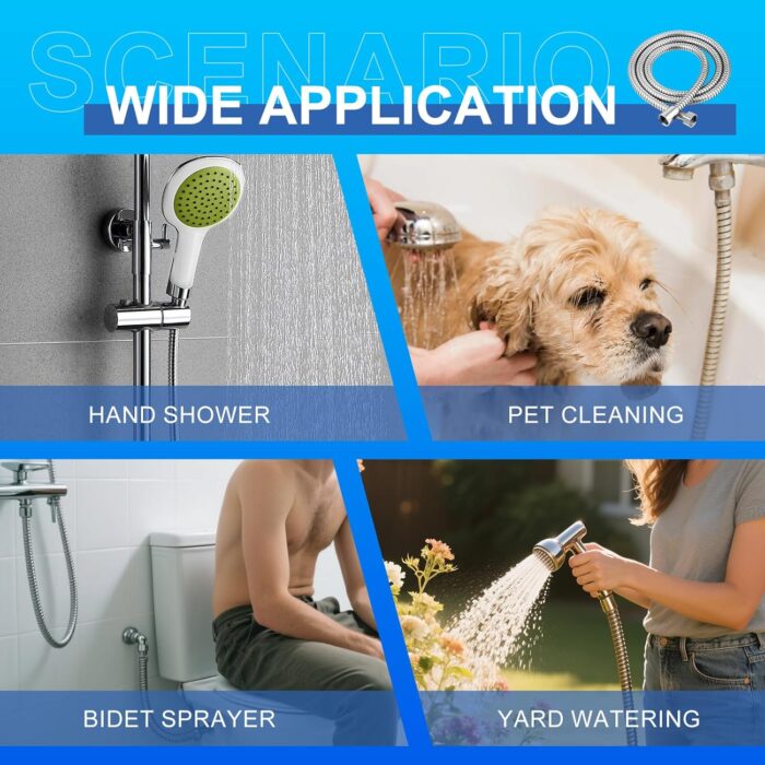 Shower Hose- for Handheld Shower 79 inches 04 Shower Hose- for Handheld Shower 79 inches 04