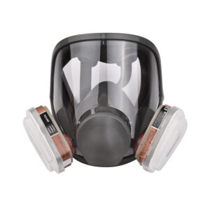 Full Face Respirator Mask -Reusable Respirator with Filters 60921 & 2097, 6800 Dust Mask Anti-fog for Painting, Welding