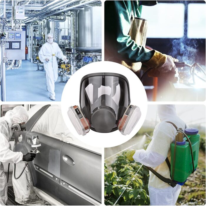 Full Face Respirator Mask 04