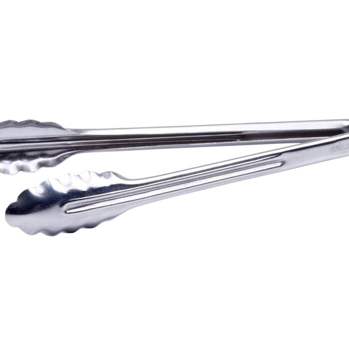Utility Tongs 12″ Extra Heavy-Duty Stainless Steel 02 Utility Tongs 12″ Extra Heavy-Duty Stainless Steel 02