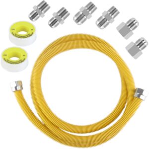 Natural Gas Line Hose with Connector